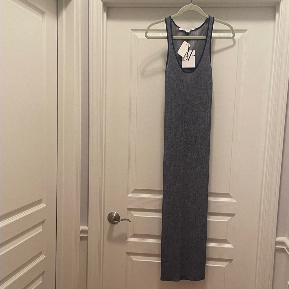 Diane Von Furstenberg‎ Navy fitted Maxi Dress